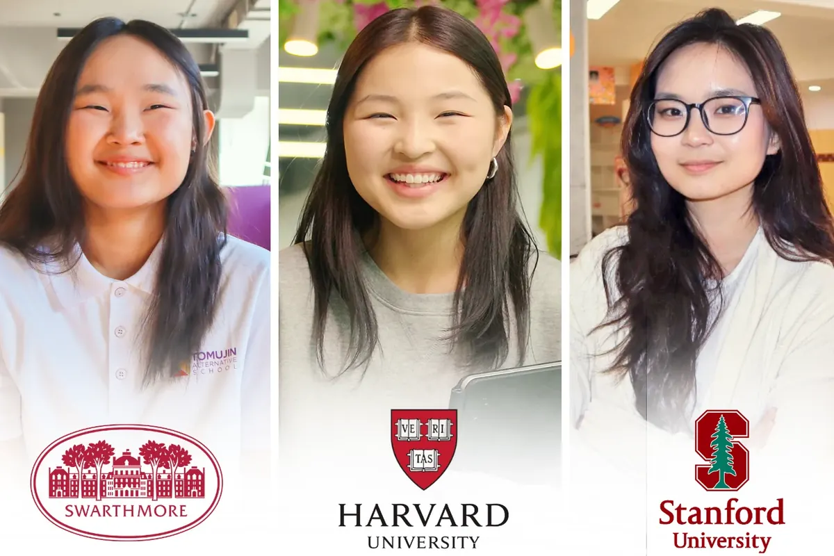 Swarthmore, Harvard, Stanford их сургуулиудад тэнцсэн Томүжингийн гурван сурагч