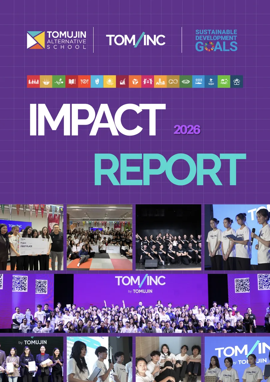 TOM/INC 2026 Impact Report тайлангийн нүүр